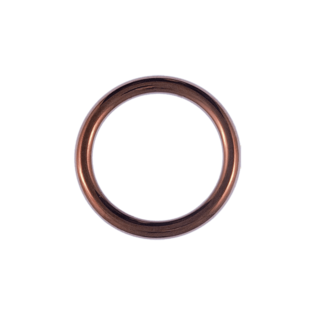 Stainless Steel Stacking Ring (IP Brown)