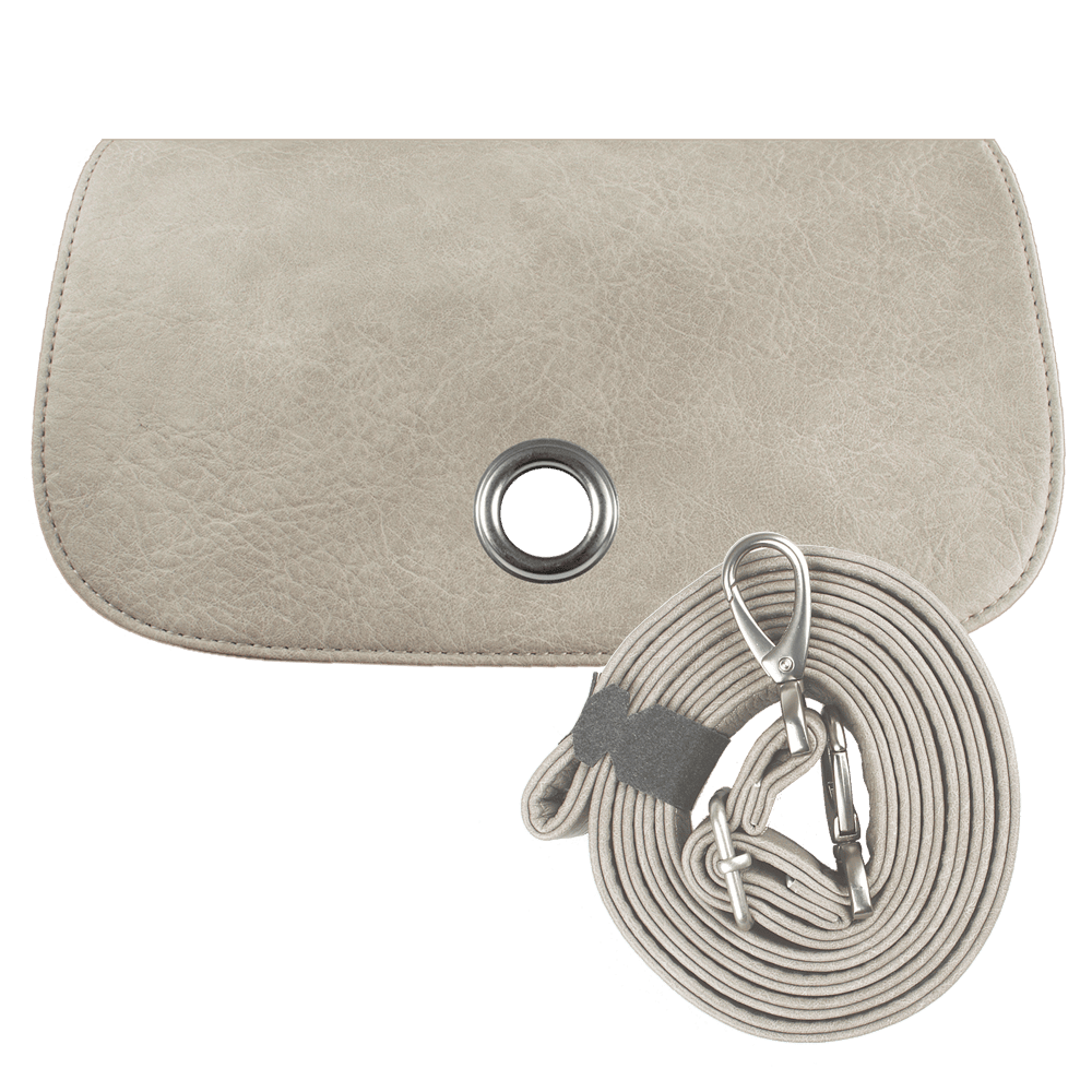 Cover und Schultergurt steinbeige