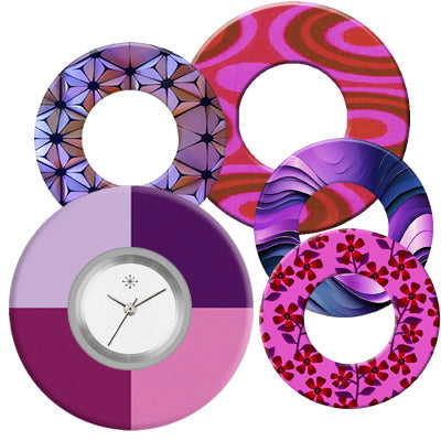 Print Design Lila-Pink