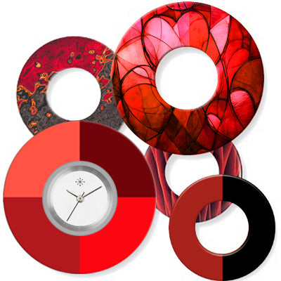 Print Design Rot-Bordeaux