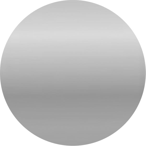 Schmuckscheiben Metalldesign Silber