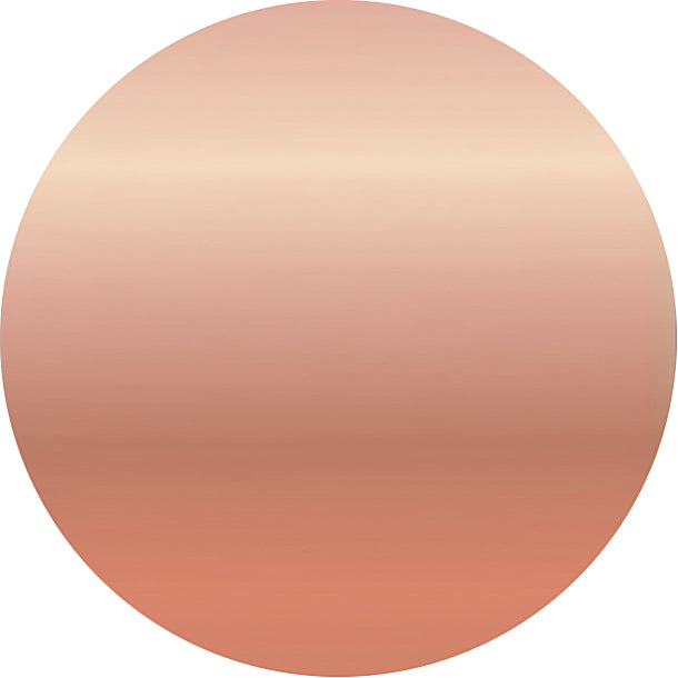 Schmuckscheiben Metalldesign Rosegold