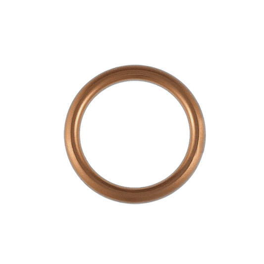 Stackerring Aluminium (camel dunkel)