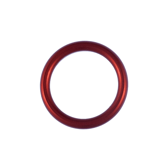 Stackerring Aluminium (mittelrot)