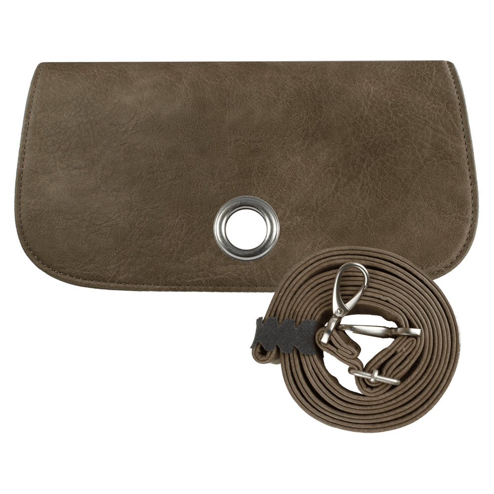 Cover und Schultergurt taupe