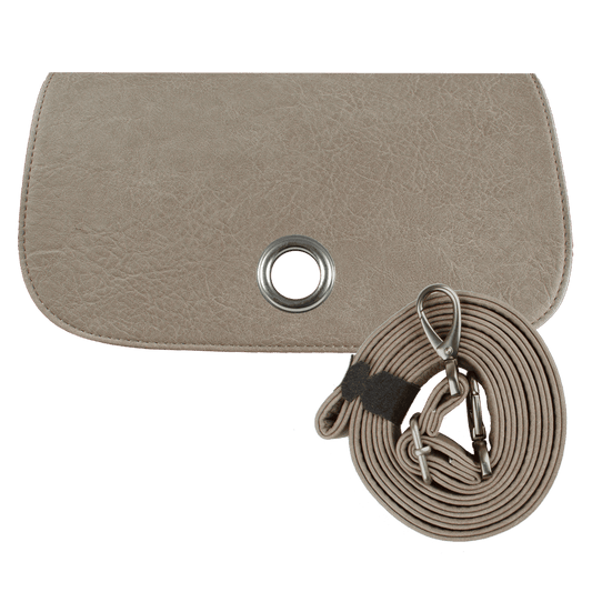 Cover und Schultergurt kiesel