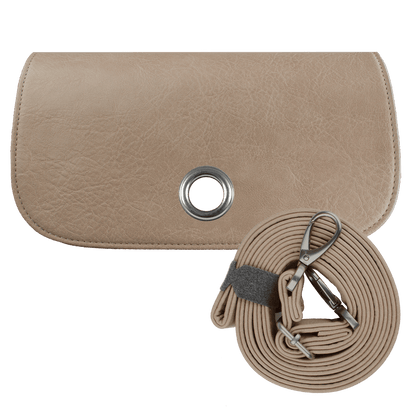 Cover und Schultergurt beige-rosa