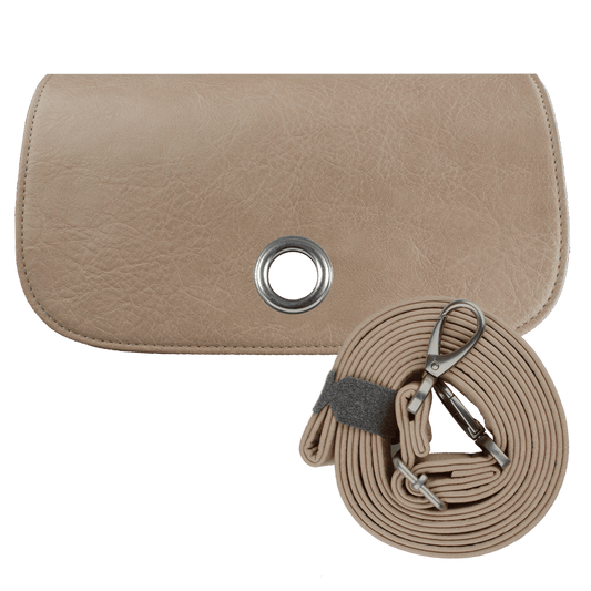 Cover und Schultergurt beige-rosa