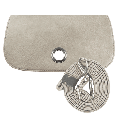 Cover und Schultergurt steinbeige