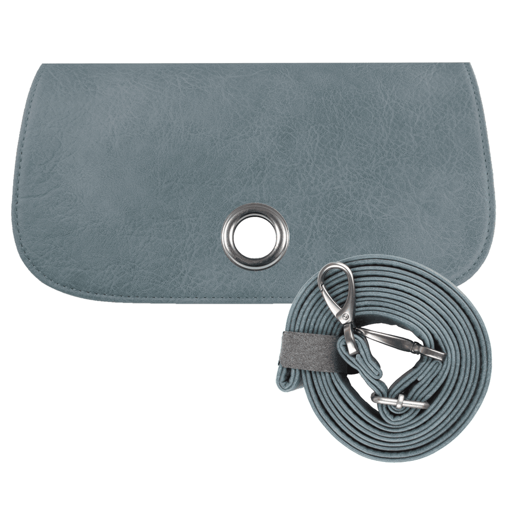 Cover und Schultergurt rauchblau