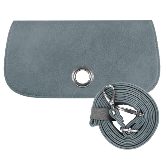 Cover und Schultergurt rauchblau
