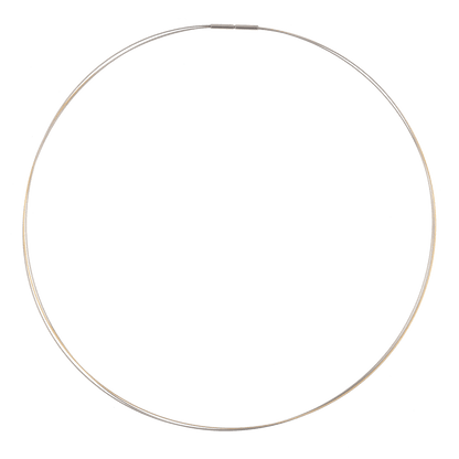 Stahlreif bicolor (Gold / Edelstahl / 5 Stränge)