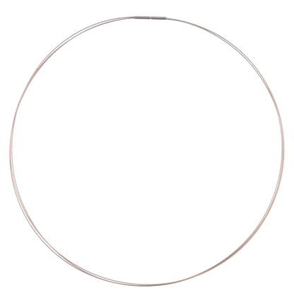 Stahlreif bicolor (Rosegold / Edelstahl / 5 Stränge)