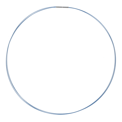 Stainless Steel Hoop IP Blue (5 Strands)