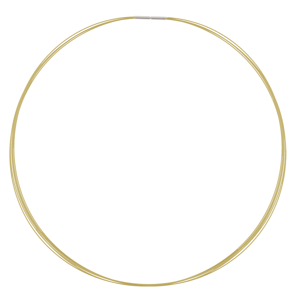 Stahlreif IP Gold (5 Stränge)